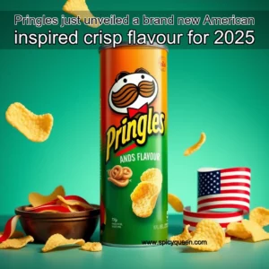 Read more about the article Pringles just unveiled a brand new American  inspired crisp flavour for 2025