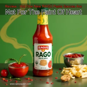 Artistic representation for Review : Hot One New RAGÚ Pasta Sauces Are Not For The Faint Of Heart
