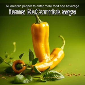 Read more about the article Aji Amarillo pepper to enter more food and beverage items  McCormick says