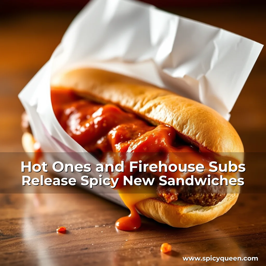 Read more about the article Hot Ones and Firehouse Subs Release Spicy New Sandwiches