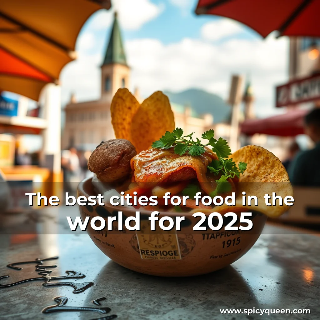Read more about the article The best cities for food in the world for 2025