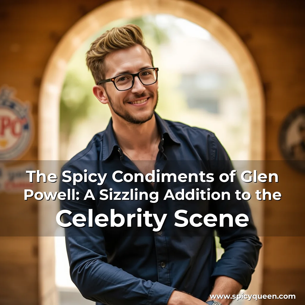Read more about the article The Spicy Condiments of Glen Powell: A Sizzling Addition to the Celebrity Scene