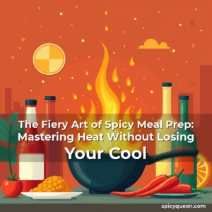 Artistic representation for The Fiery Art of Spicy Meal Prep: Mastering Heat Without Losing Your Cool