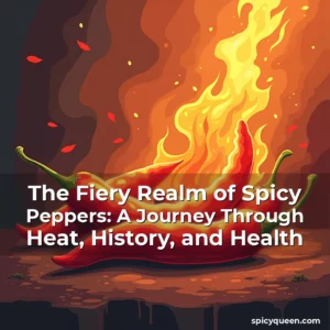 Artistic representation for The Fiery Realm of Spicy Peppers: A Journey Through Heat, History, and Health