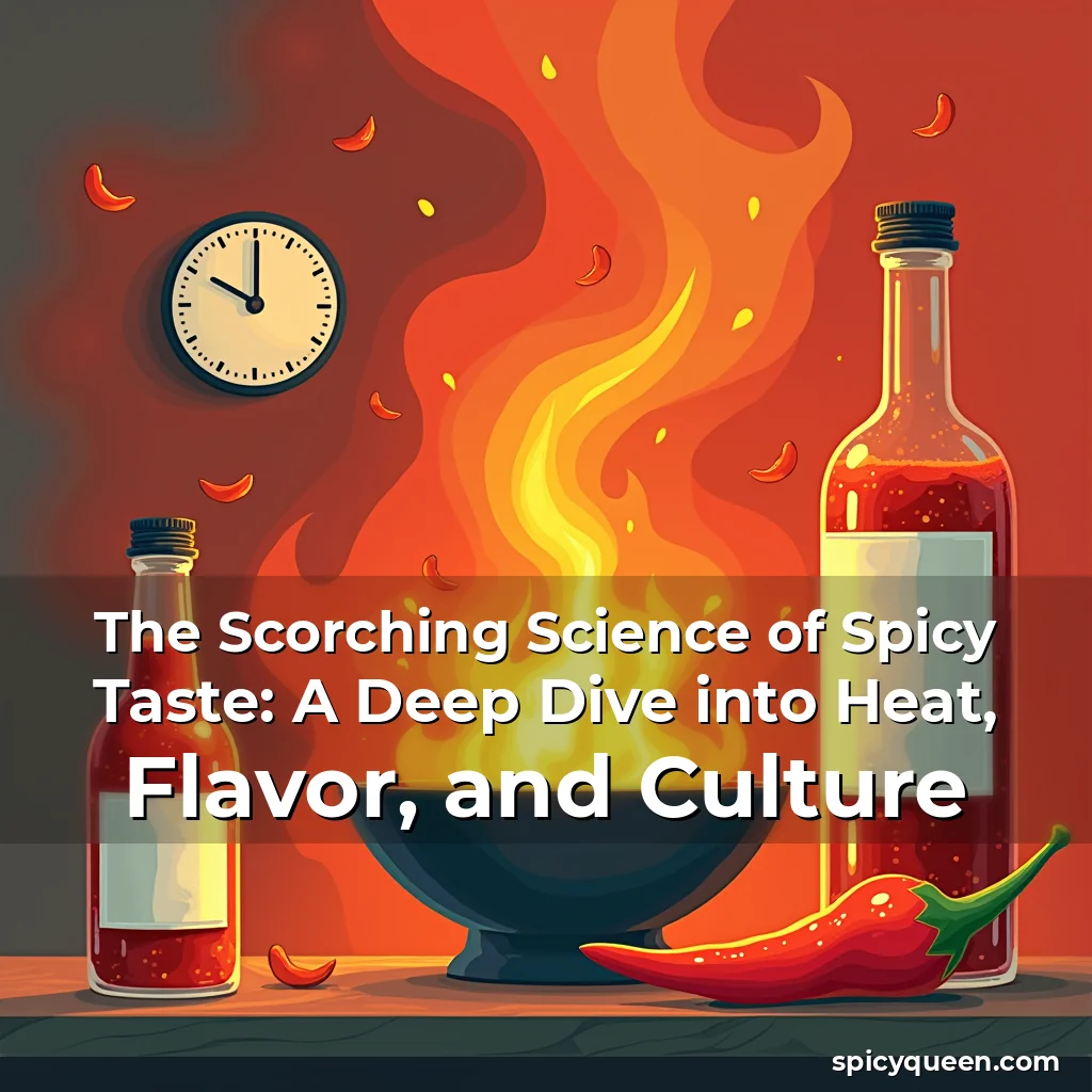 Read more about the article The Scorching Science of Spicy Taste: A Deep Dive into Heat, Flavor, and Culture
