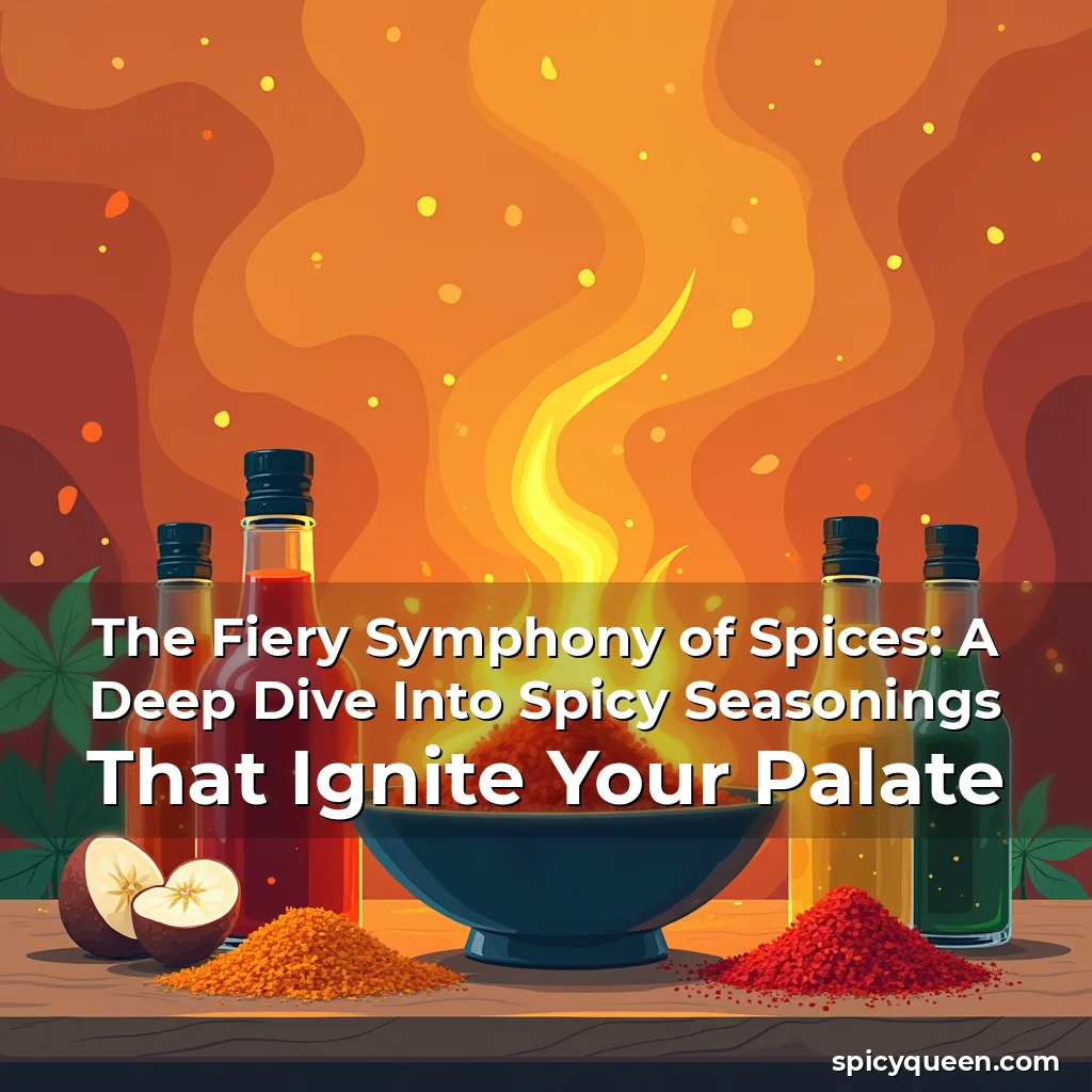 Read more about the article The Fiery Symphony of Spices: A Deep Dive Into Spicy Seasonings That Ignite Your Palate