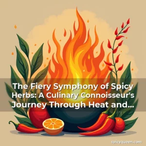 Read more about the article The Fiery Symphony of Spicy Herbs: A Culinary Connoisseur’s Journey Through Heat and Flavor