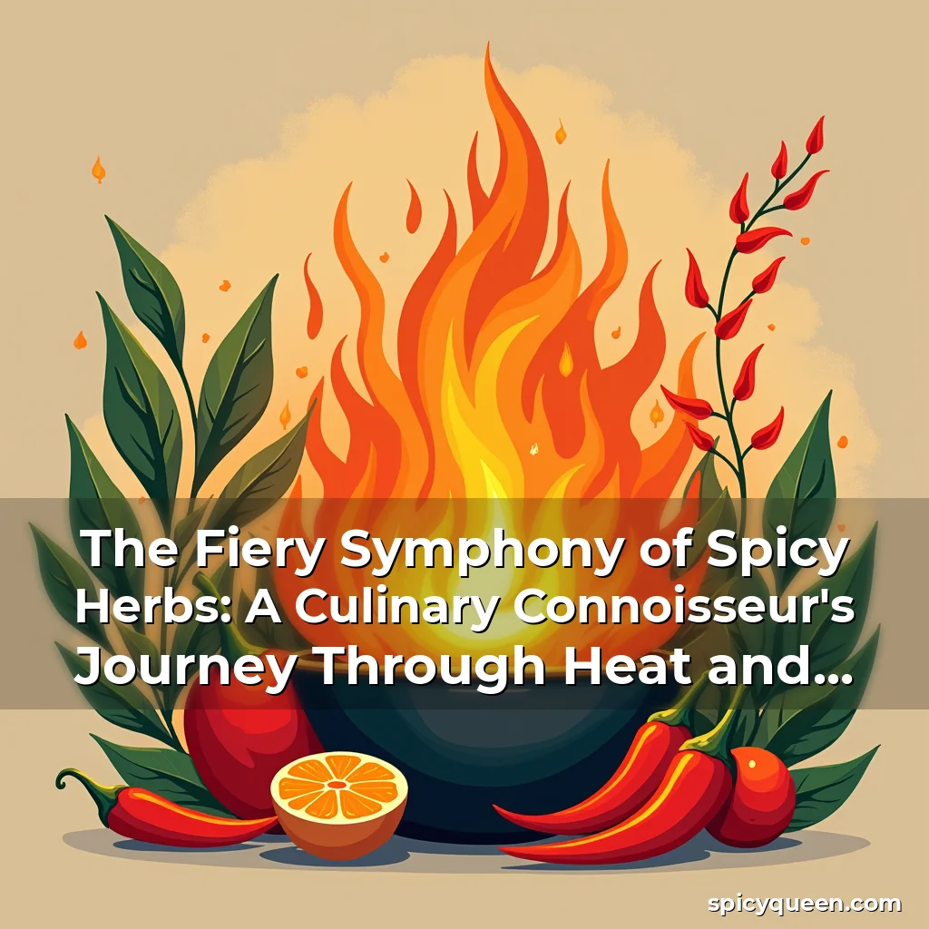 Read more about the article The Fiery Symphony of Spicy Herbs: A Culinary Connoisseur’s Journey Through Heat and Flavor